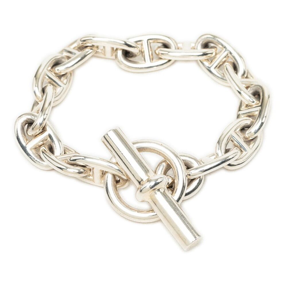 HERMES Silver Charm Bracelet